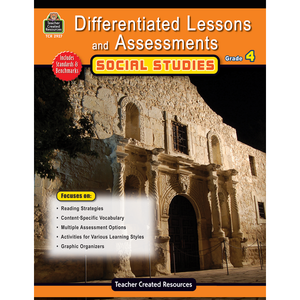 Differentiated Lessons Assessments Social Studies Grd 4 Julia Mcmeans