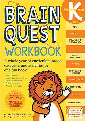 Brain Quest Workbook Kindergarten Workbook Lisa Trumbauer