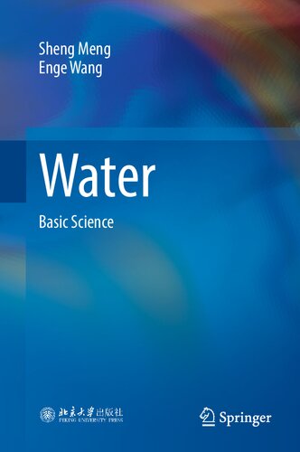Water Basic Science 1st Sheng Meng Enge Wang