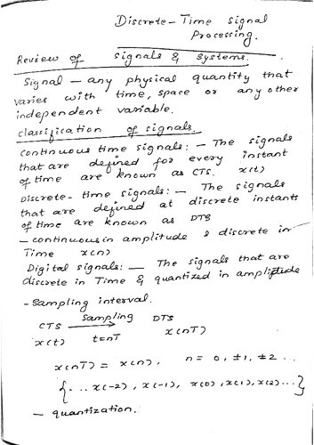 Digital Signal Processing Muthu Kumar G
