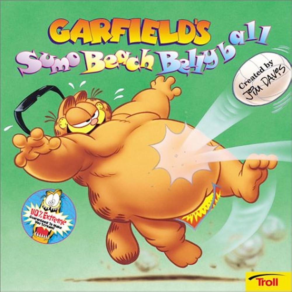 Garfields Sumo Beach Bellyball Jim Davis