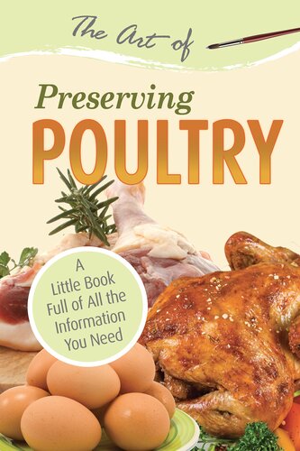 The Art Of Preserving Poultry Atlantic Publishing Co