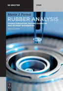 Rubber Analysis Characterisation Failure Diagnosis And Reverse Engineering 2nd Edition 2nd Martin J Forrest