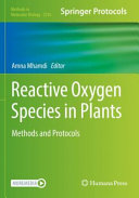 Reactive Oxygen Species In Plants 1st Amna Mhamdi