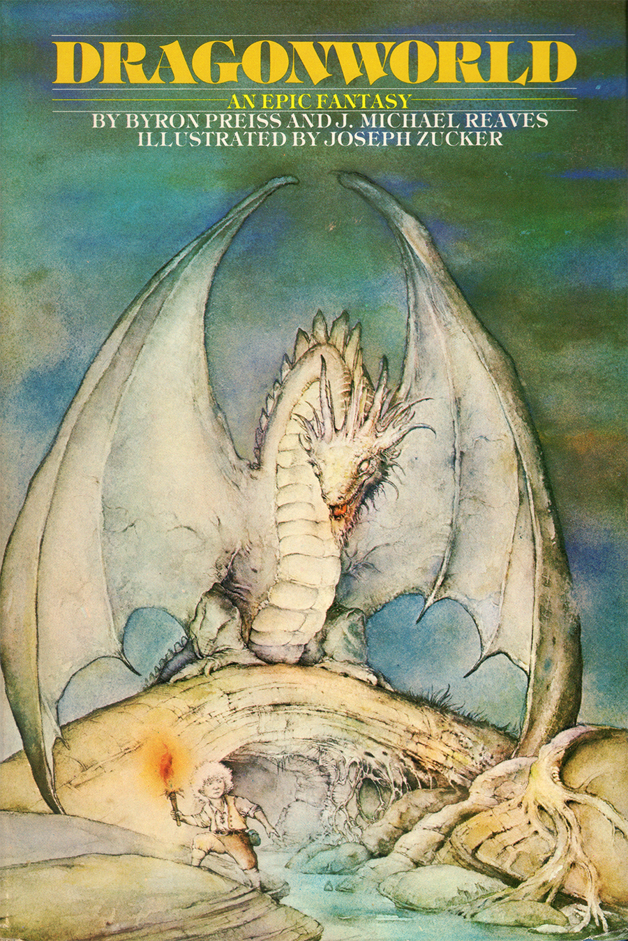 Dragonworld Illustrated 1st Edition Version Byron Preiss