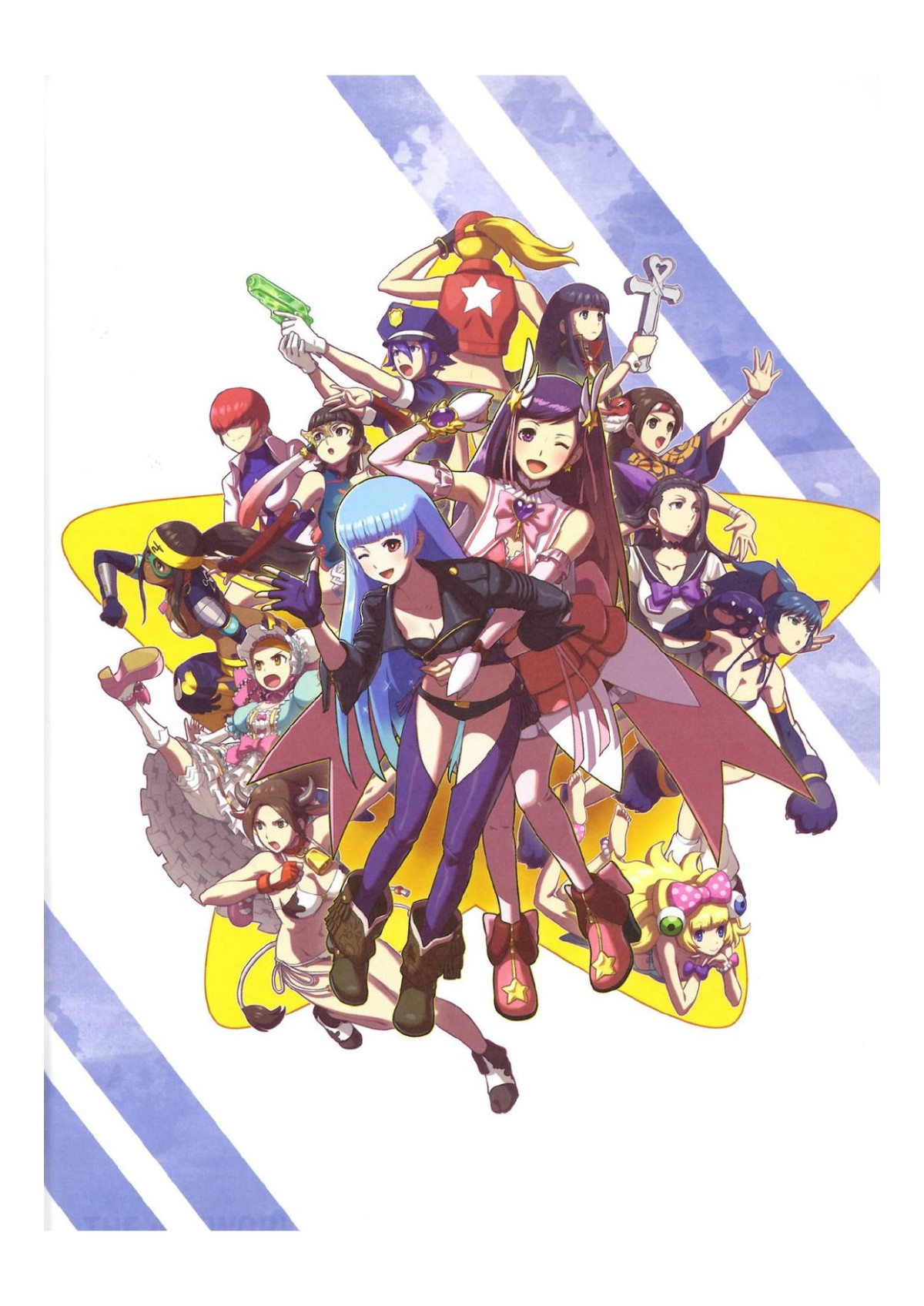 The Artwork Of Snk Heroines Tag Team Frenzy 1st Edition Eisuke Ogura
