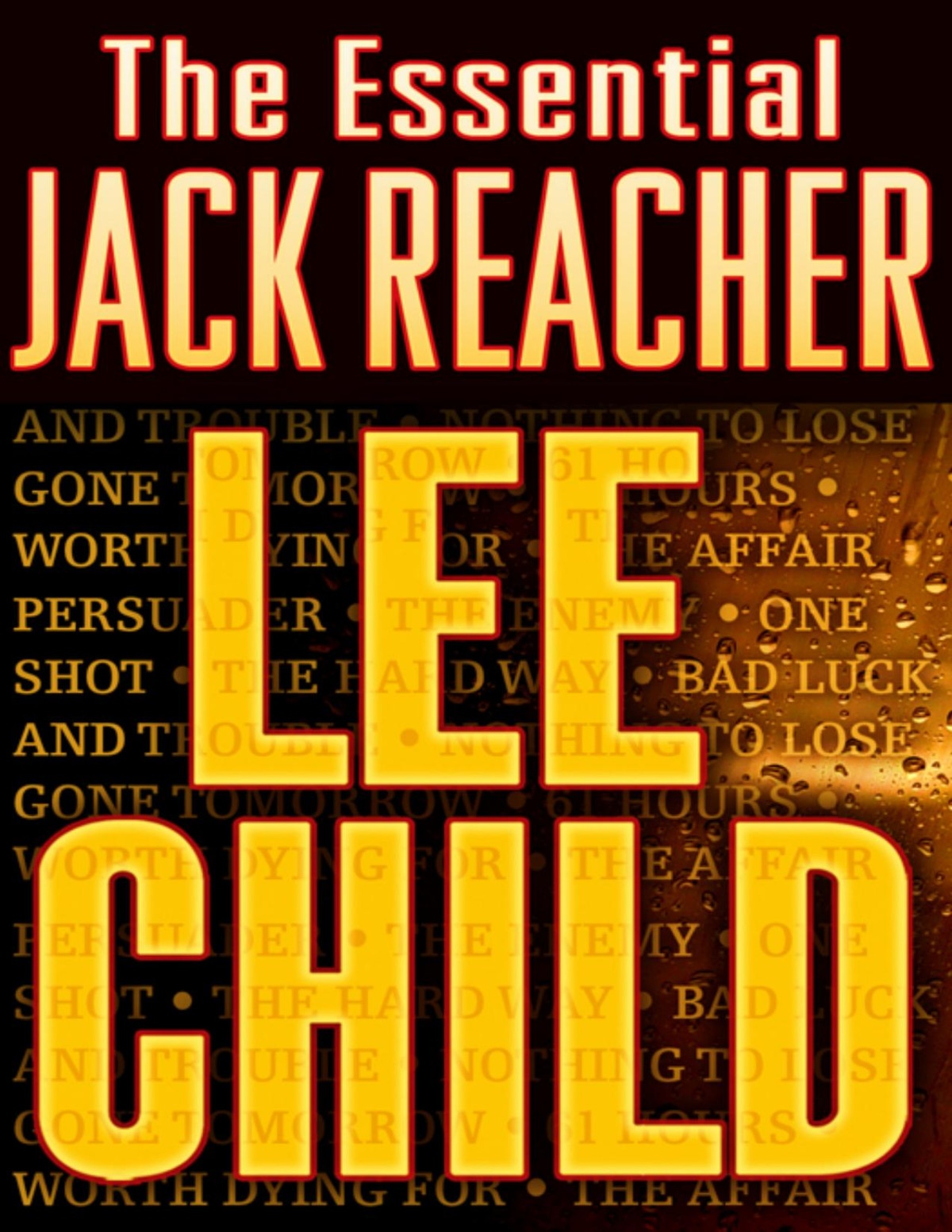 The Essential Jack Reacher 11book Bundle Lee Child