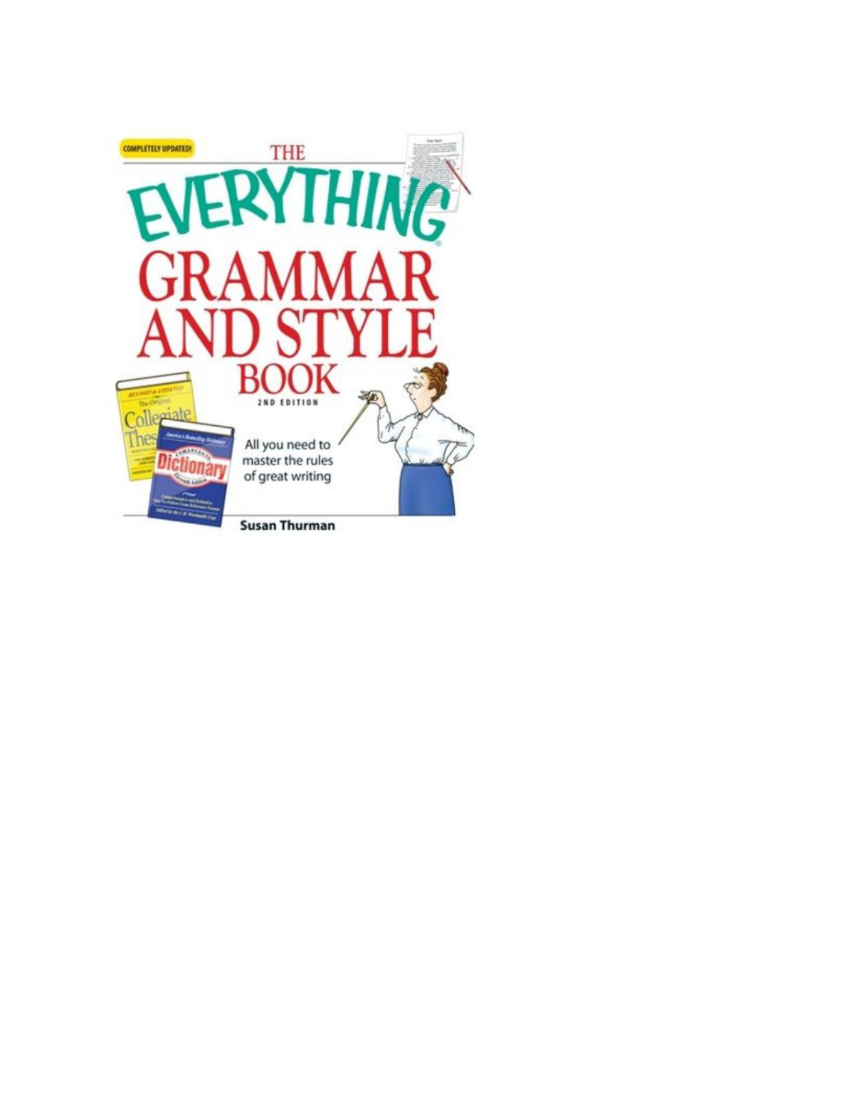 The Everything Grammar And Style Book Susan Thurman
