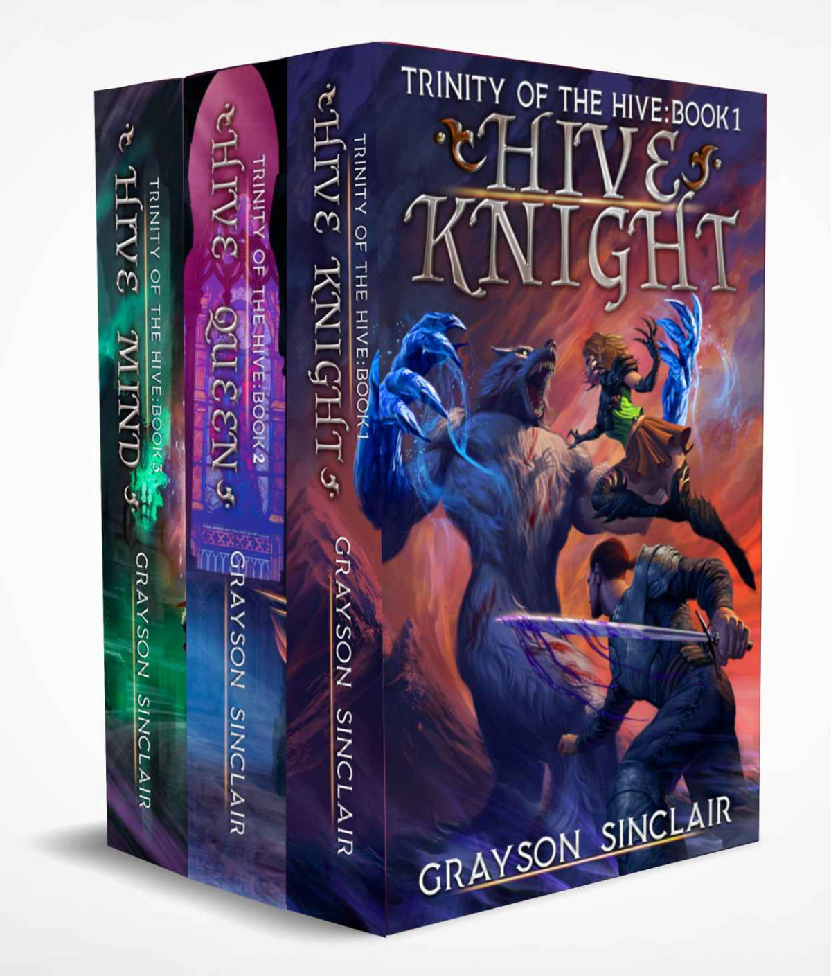 Trinity Of The Hive Books 13 A Complete Dark Fantasy Litrpg Series Grayson Sinclair