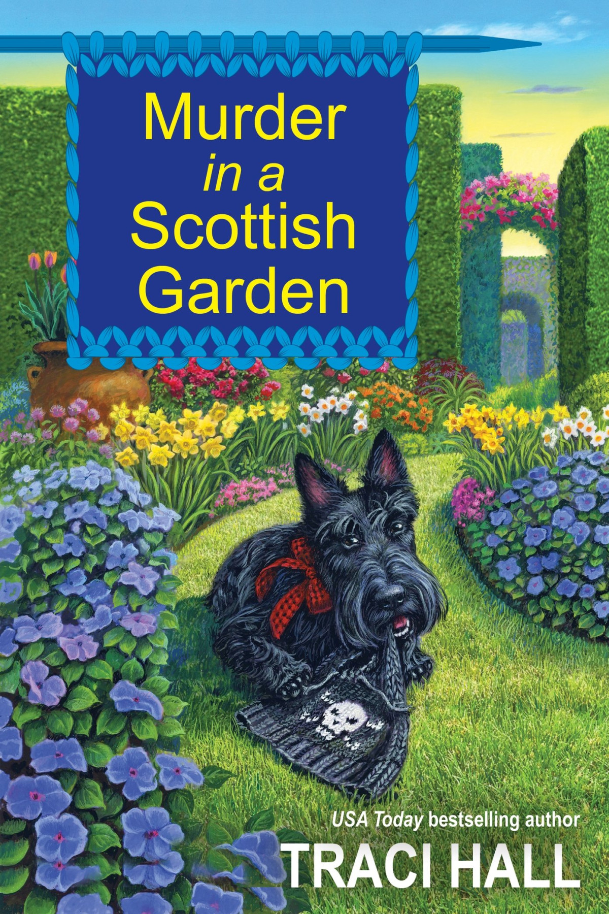 Murder In A Scottish Garden Traci Hall