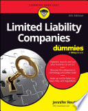 Limited Liability Companies For Dummies 4th Edition 4th Jennifer Reuting