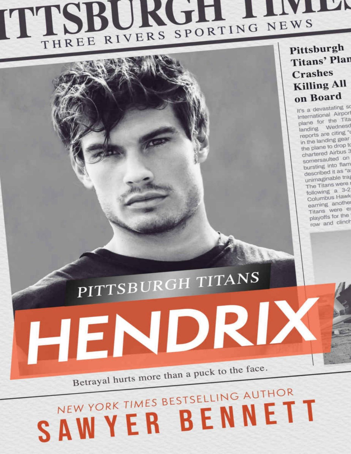 Hendrix A Pittsburgh Titans Novel Sawyer Bennett