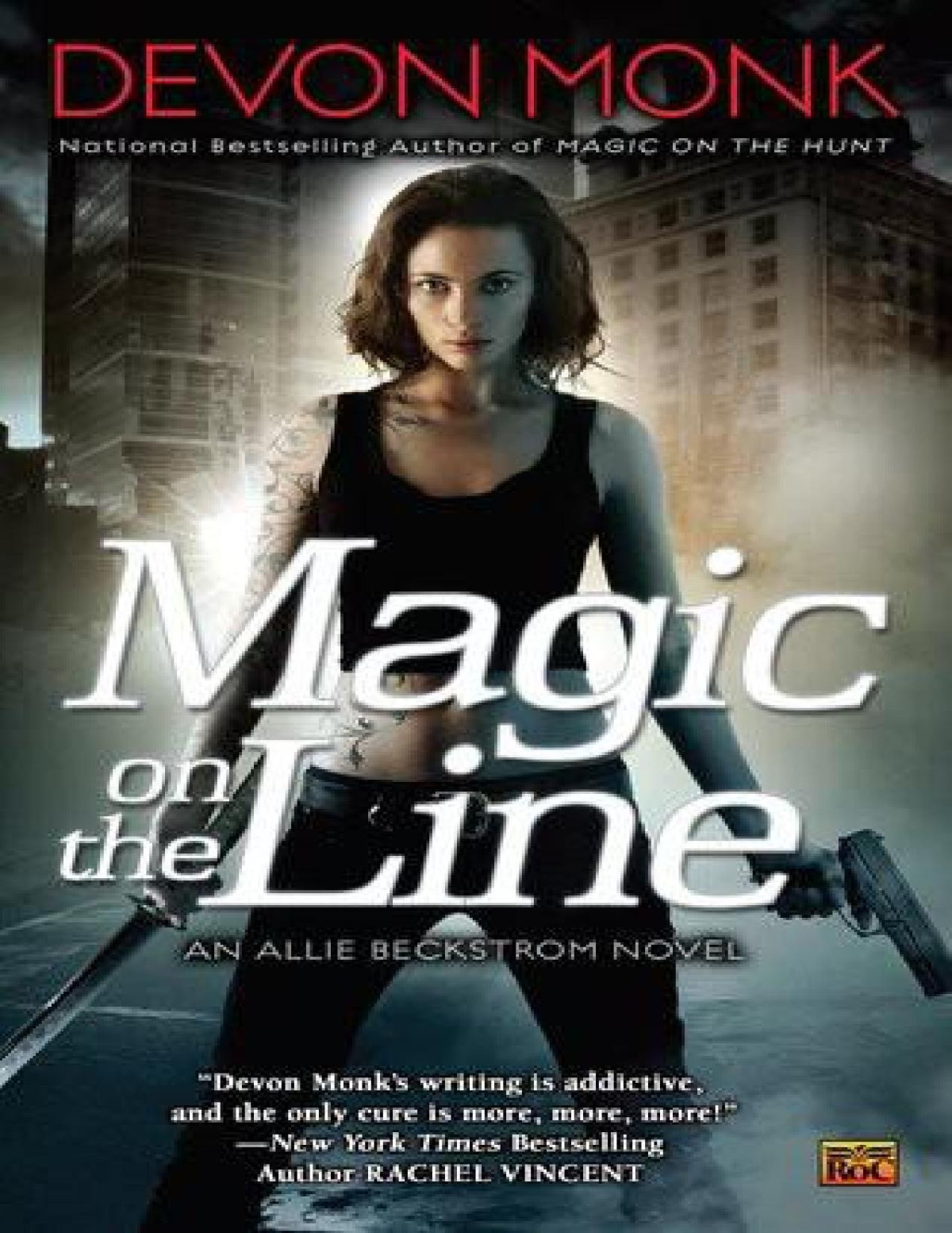 Magic On The Line An Allie Beckstrom Novel Devon Monk