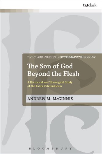 The Son Of God Beyond The Flesh A Historical And Theological Study Of The Extra Calvinisticum Andrew M Mcginnis