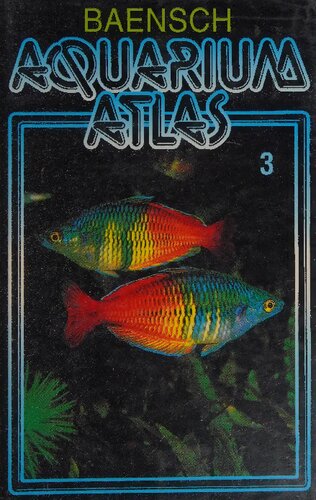 Baensch Aquarium Atlas Vol 3 3rd Edition Hans A Baensch Rudiger Riehl