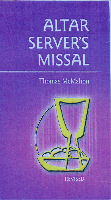 Altar Servers Missal Thomas Mcmahon