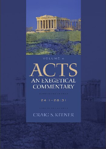 Acts An Exegetical Commentary 2412831 Harcdr Craig S Keener