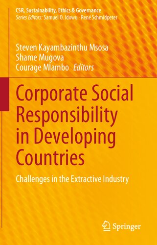 Corporate Social Responsibility In Developing Countries Challenges In The Extractive Industry Steven Kayambazinthu Msosa