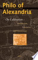 Philo Of Alexandria On Cultivation Philo