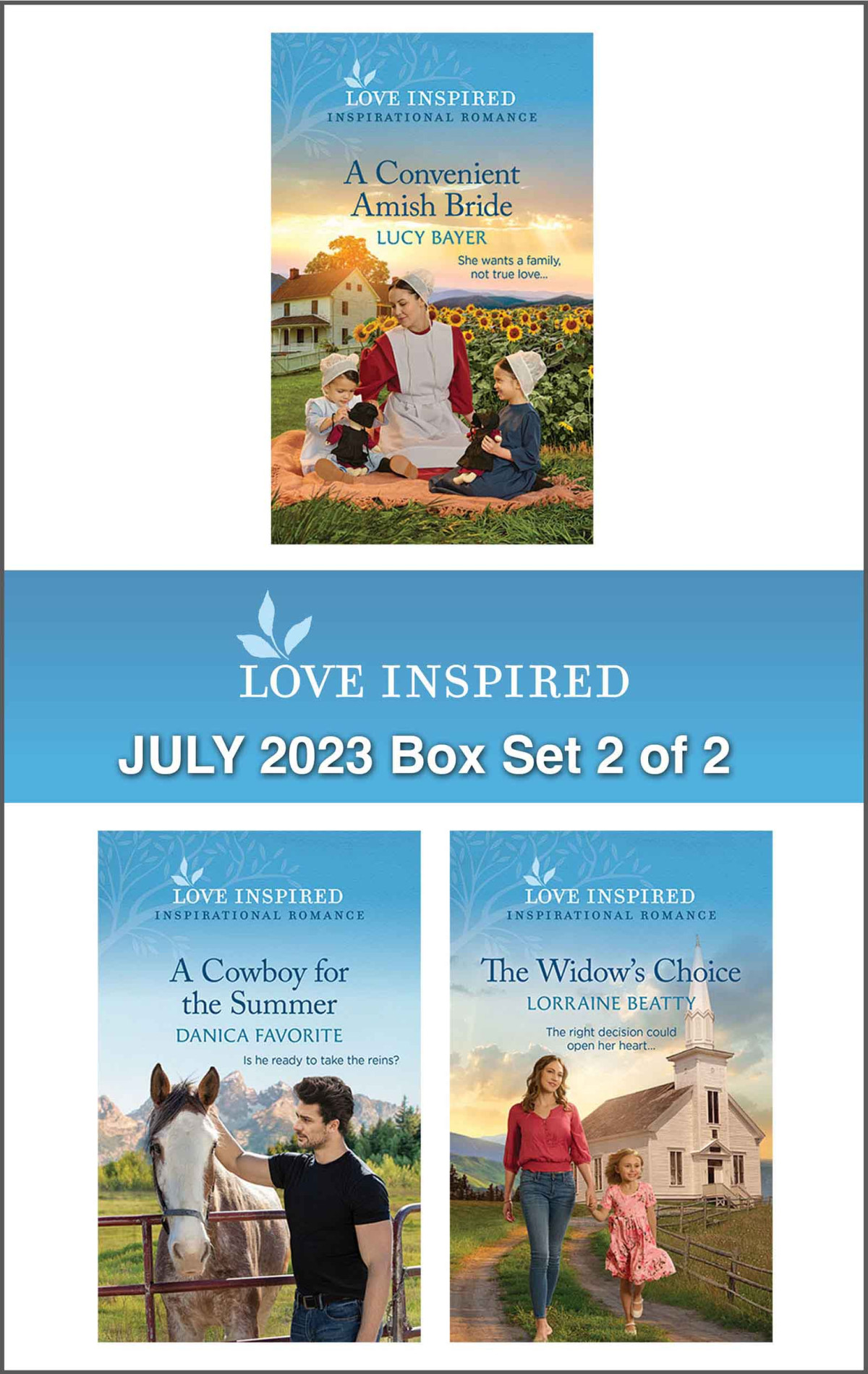 Love Inspired July 2023 Box Set 2 Of 2 Lucy Bayer Danica Favorite