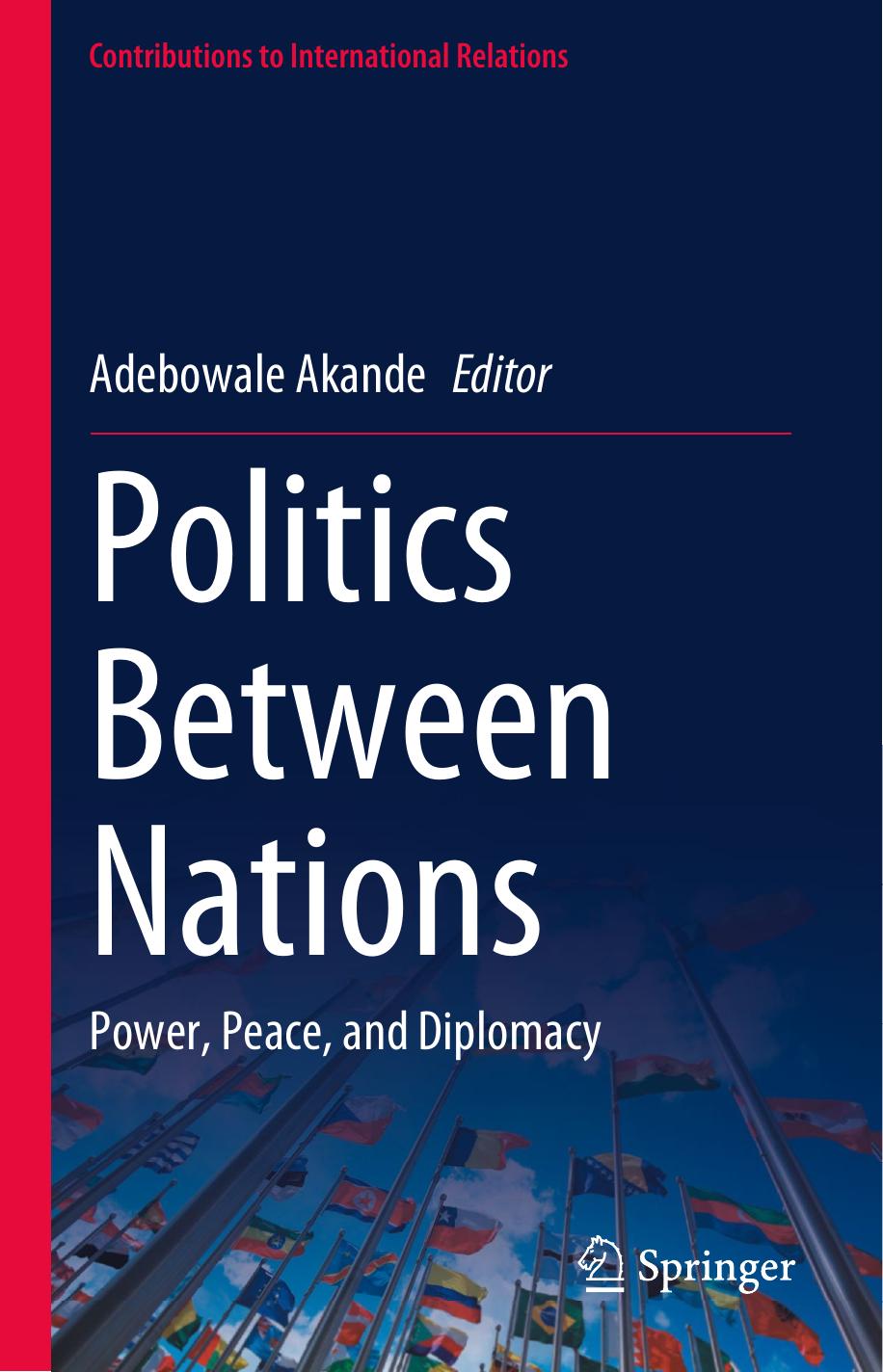 Politics Between Nations Power Peace And Diplomacy Robert J Sternberg