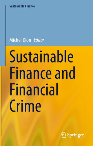Sustainable Finance And Financial Crime Michel Dion