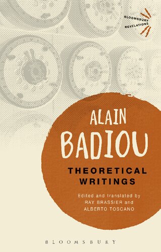 Theoretical Writings Alain Badiou