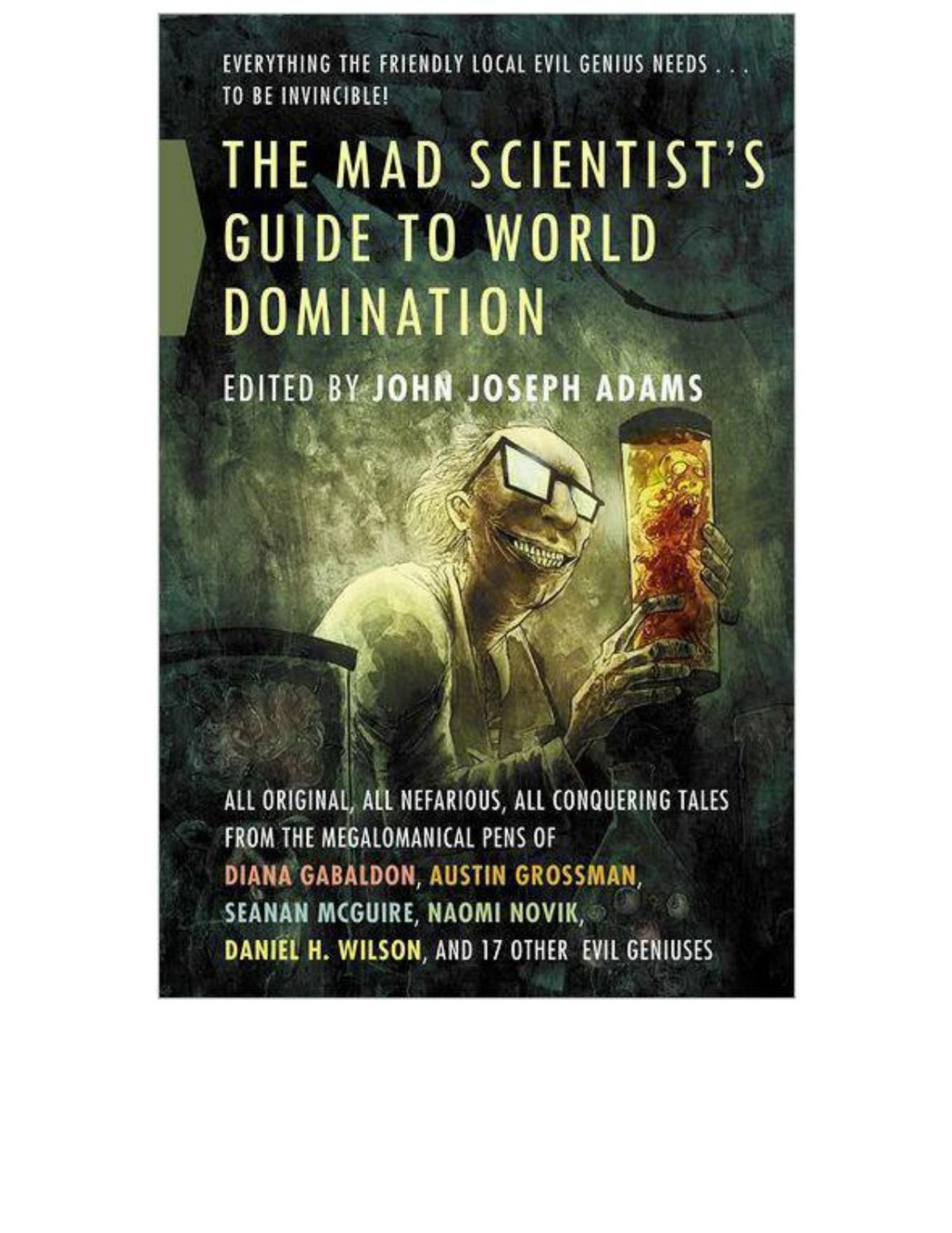 The Mad Scientists Guid To World Domination John Joseph Adams