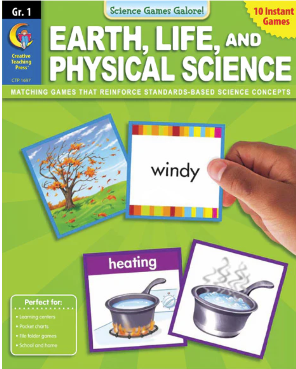 Science Games Galore Earth Life And Physical Science Grade 1 1st Edition Stephen J Davis