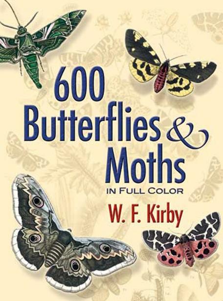 600 Butterflies And Moths In Full Color Wf Kirby