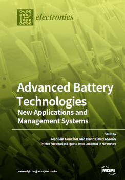 Advanced Battery Technologies New Applications And Management Systems Manuela Gonzlez