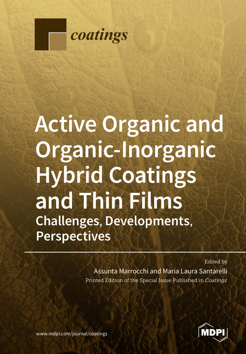 Active Organic And Organicinorganic Hybrid Coatings And Thin Films Assunta Marrocchi
