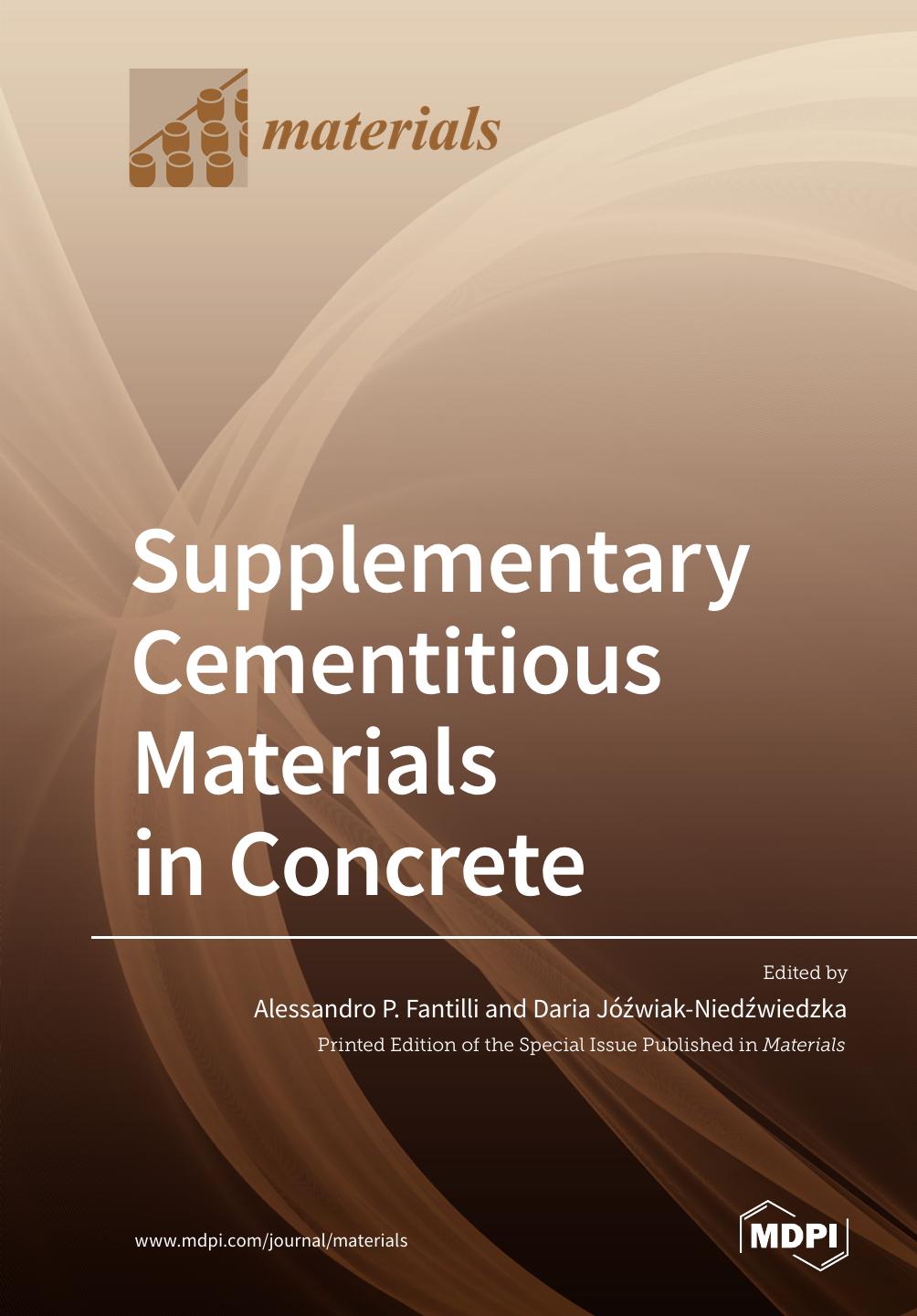Supplementary Cementitious Materials In Concrete Alessandro P Fantilli