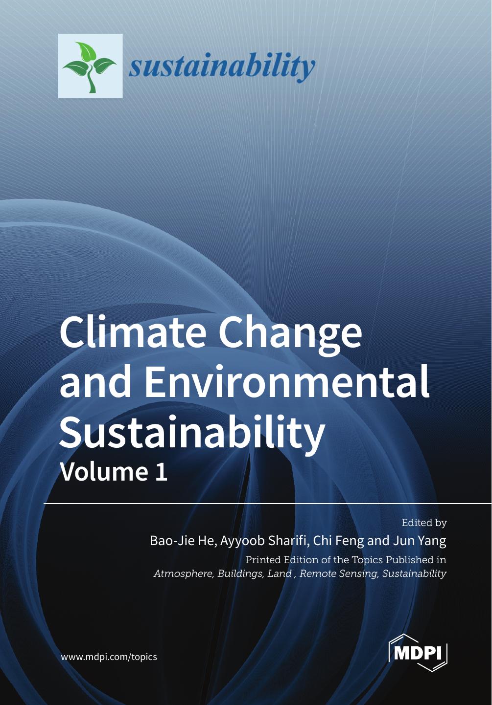 Climate Change And Environmental Sustainabilityvolume 1 Baojie He