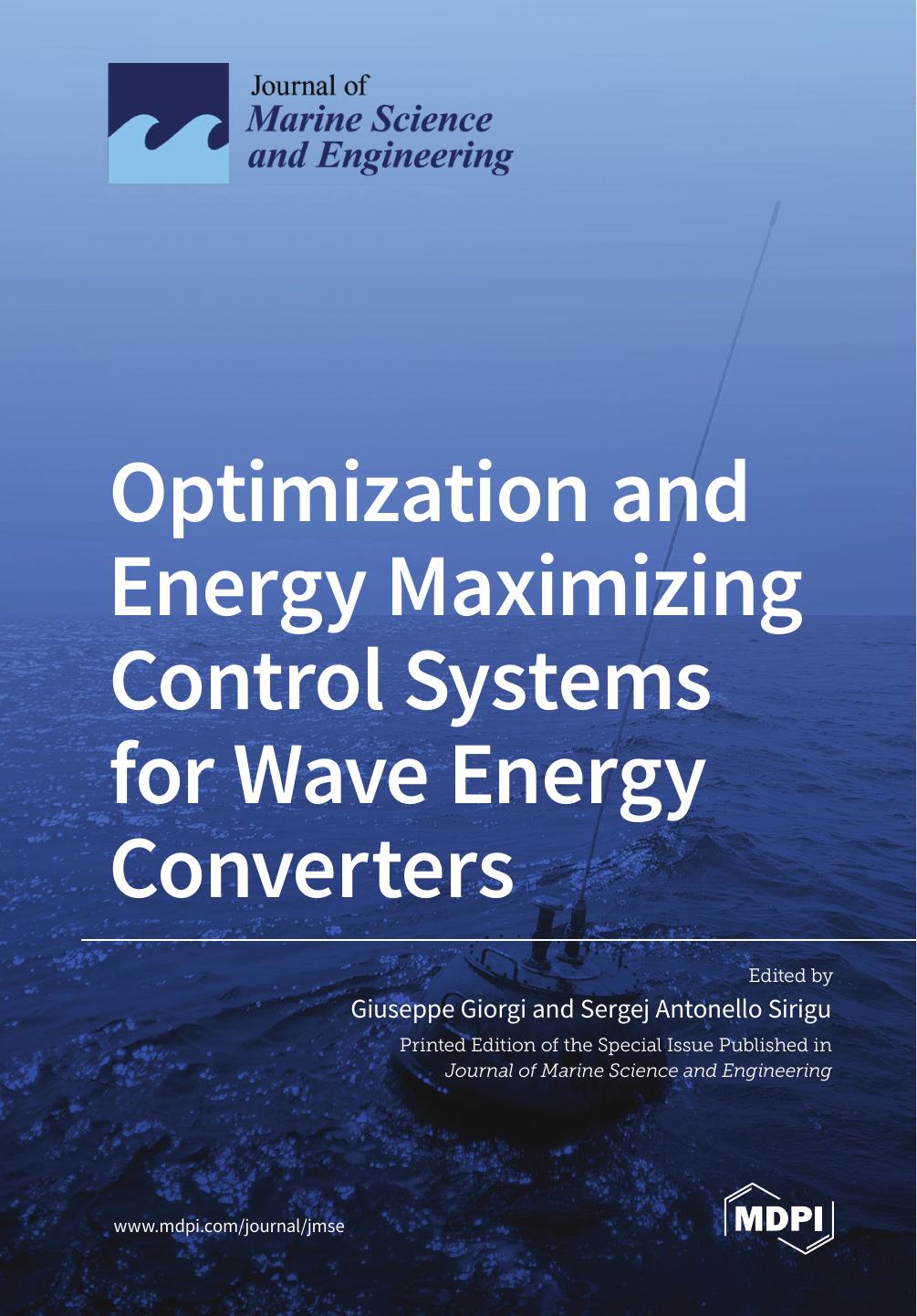 Optimization And Energy Maximizing Control Systems For Wave Energy Converters Giuseppe Giorgi