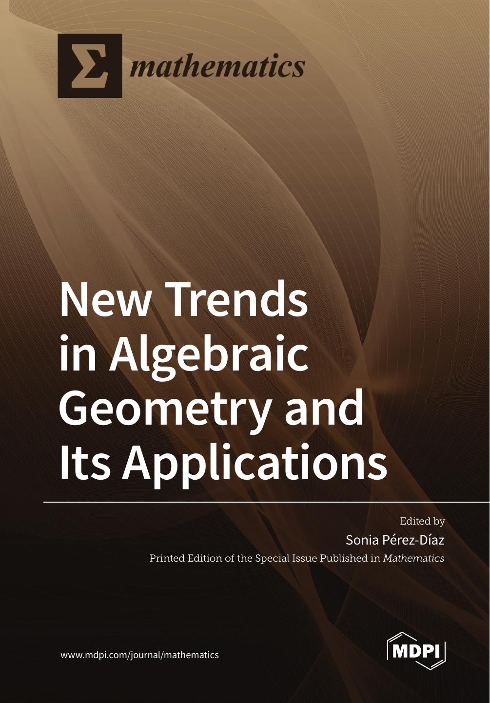 New Trends In Algebraic Geometry And Its Applications Sonia Prezdaz