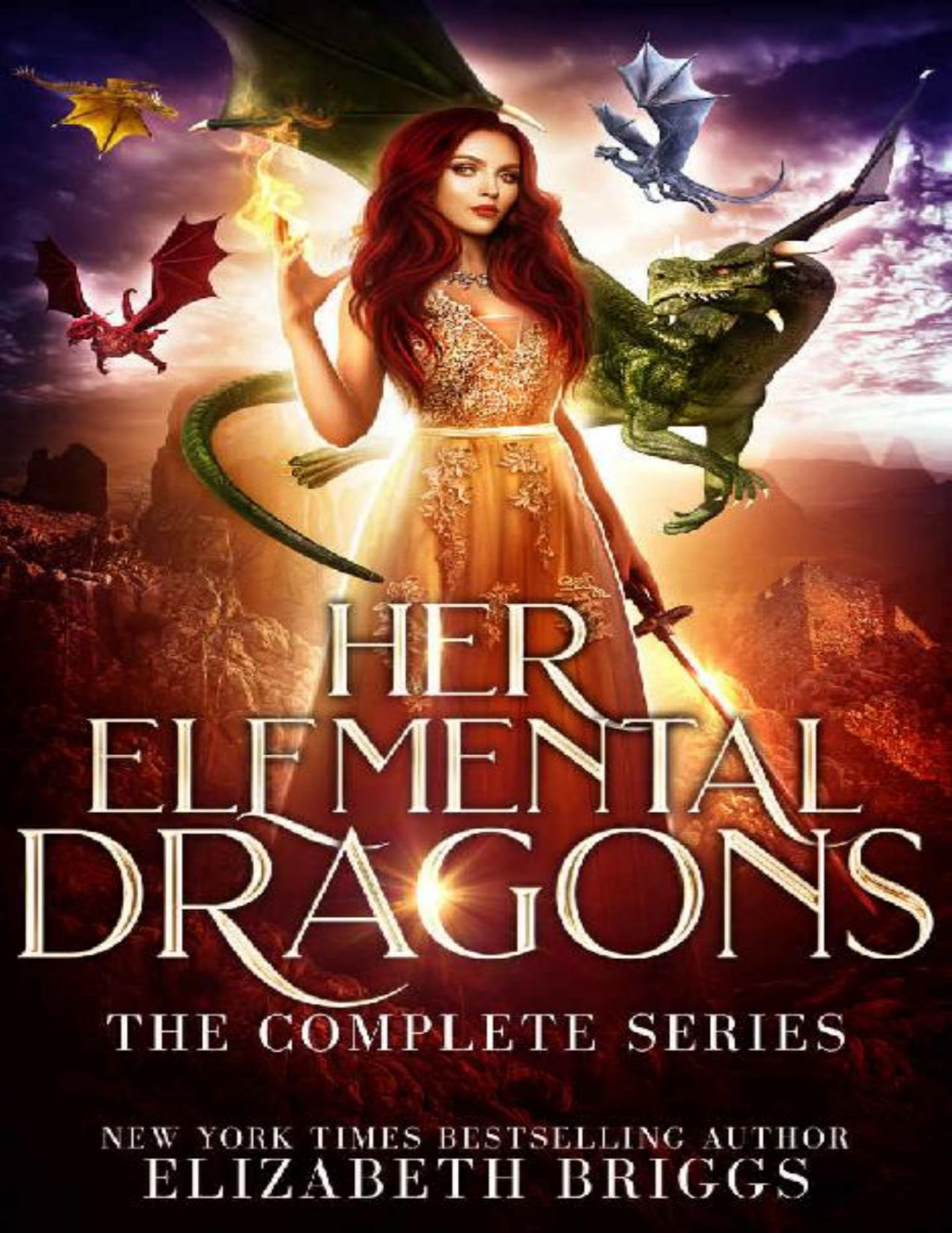 Her Elemental Dragons The Complete Series Elizabeth Briggs