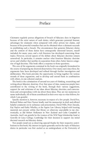Fiduciary Loyalty Protecting The Due Performance Of Nonfiduciary Duties Matthew Conaglen