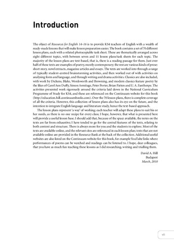 Resources For Teaching English 1416 David A Hill