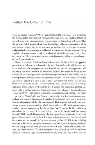 Experimental Cinema In The Digital Age Malcolm Le Grice