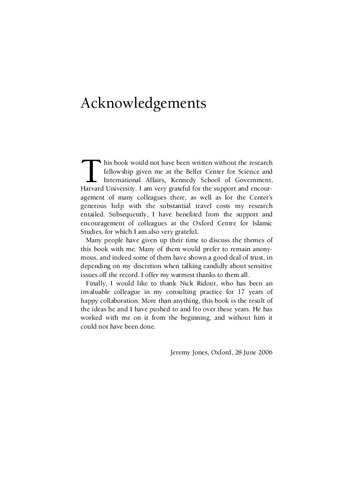 Negotiating Change The New Politics Of The Middle East Jeremy Jones