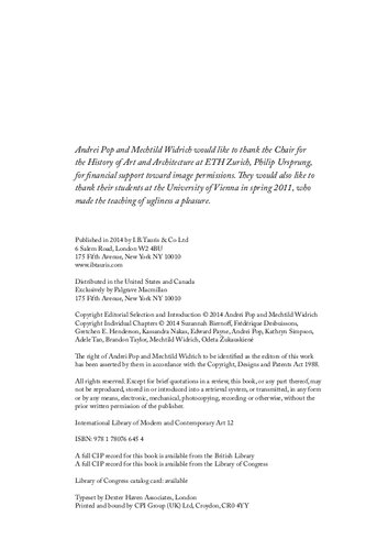 Ugliness The Nonbeautiful In Art And Theory Andrei Pop Mechtild Widrich Editors