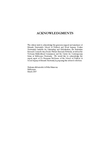 Islam And Political Violence Muslim Diaspora And Radicalism In The West Shahram Akbarzadeh Fethi Mansouri Editors