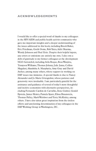 The Deadly Ideas Of Neoliberalism How The Imf Has Undermined Public Health And The Fight Against Aids Rick Rowden