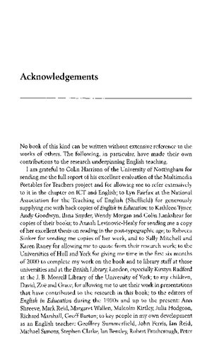 Teaching And Learning English A Guide To Recent Research And Its Applications Richard Andrews