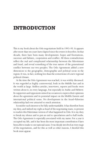 From Oslo To Jerusalem The Palestinian Story Of The Secret Negotiations Ahmed Qurie