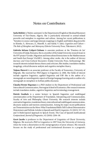 Metaphor And Intercultural Communication Andreas Musolff Fiona Macarthur Giulio Pagani Editors