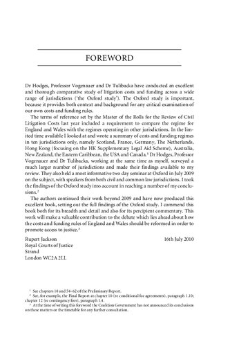 The Costs And Funding Of Civil Litigation A Comparative Perspective Christopher Hodges Stefan Vogenauer Magdalena Tulibacka Editors