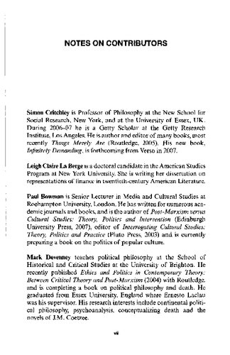 The Truth Of Iek Paul Bowman Richard Stamp Editors