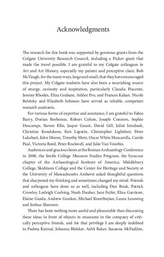 Shaky Ground Context Connoisseurship And The History Of Roman Art Elizabeth Marlowe